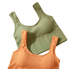 Top Feminino Fitness Canelado