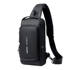 Mochila Multifuncional Anti-Roubo USB